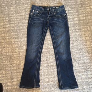 Miss Me Dark Blue Boot Cut Jeans